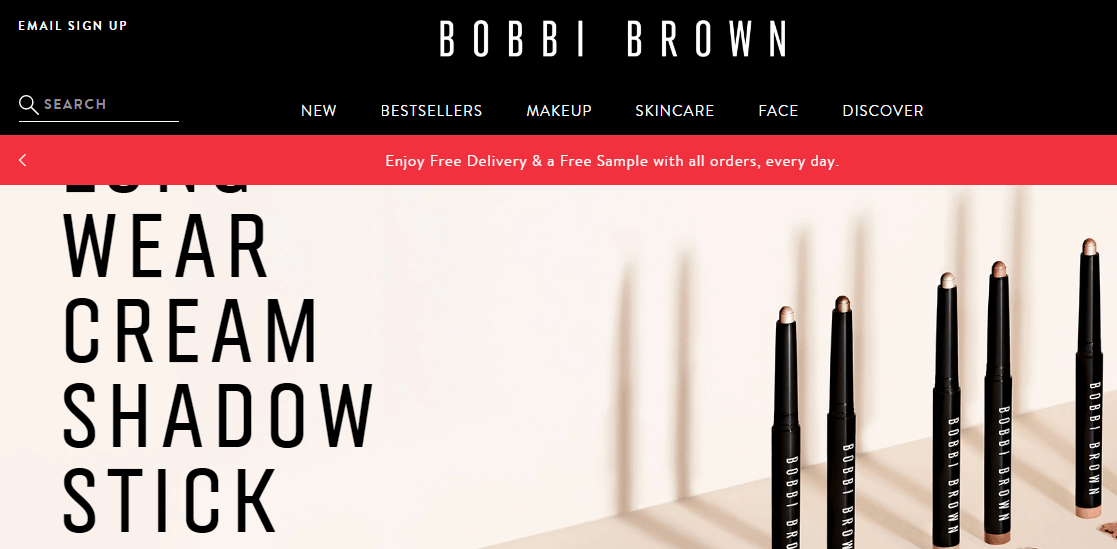 Bobbi Brown優惠碼2024, 香港官網購化妝品優惠, 新人首購可享受9折優惠